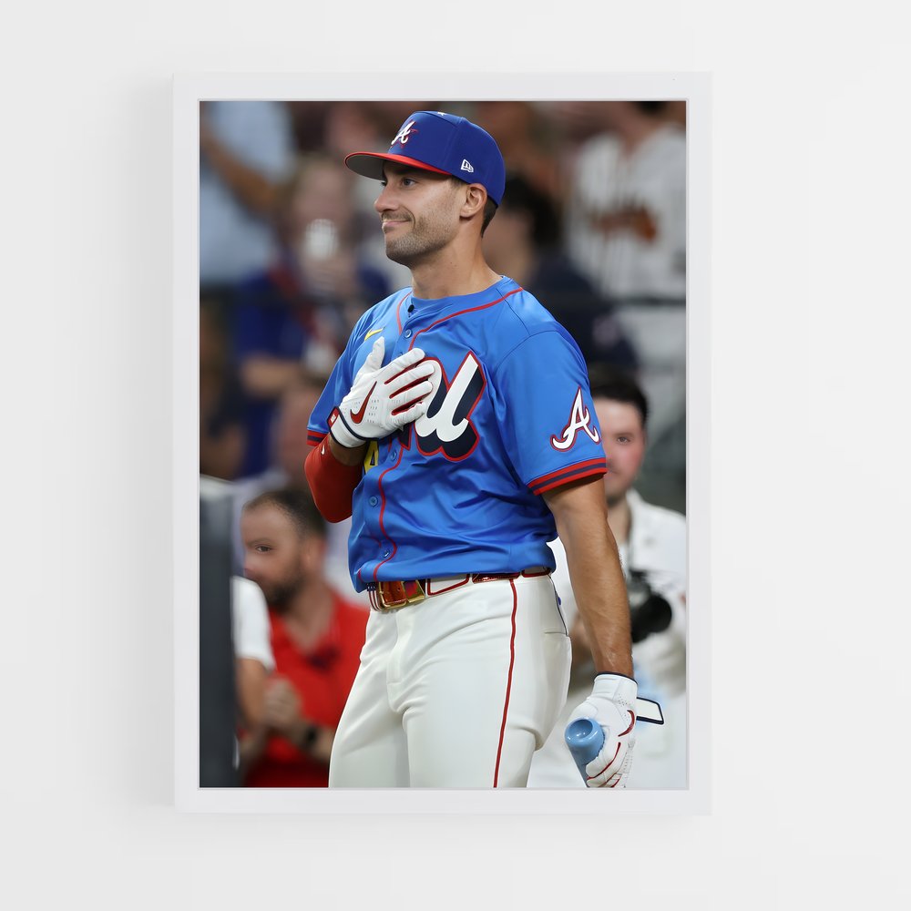 Poster Swing Étoilé – affiche Baseball (vue 3)